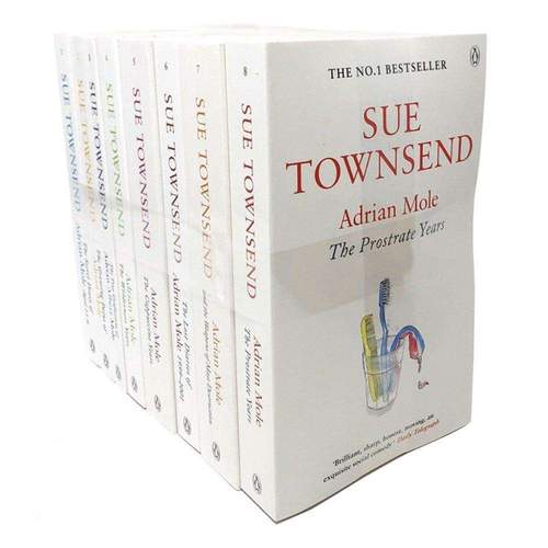 Sue Townsend Adrian Mole 8 Books Collection Set