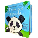 Usborne Thats Not My Animals 3 Books Collection Set Pack Panda Squirrel Hamster Touchy-feely Board Books