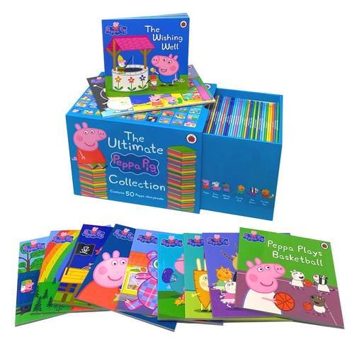 ["9789526533384", "Books Based on Tv Shows", "Childrens Book", "Childrens Books (3-5)", "cl0-PTR", "Daddy Pig", "George", "Infants", "Mummy Pig", "Peppa Pig", "Peppa pig 50 Books Set Collection", "Peppa Pig Books Set", "Peppa Pig Box Set", "Peppa Pig film", "Peppa Pig Ultimate Collection"]