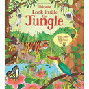 Usborne Look Inside Collection 6 Books Set - Space, Animal Homes, Our World, Seas and Oceans, Jungle, Nature