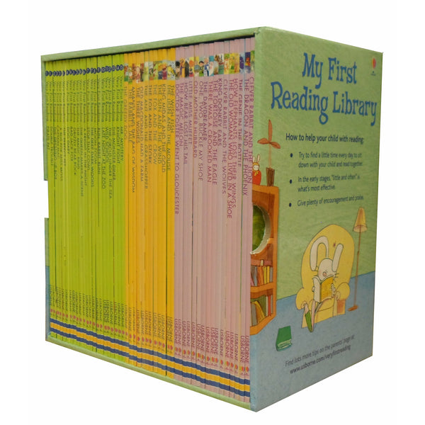 Usborne Very First Reading Library 50 Books Set Collection Pack - Read At Home